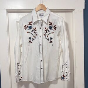 Panhandle Slim White pearl snap